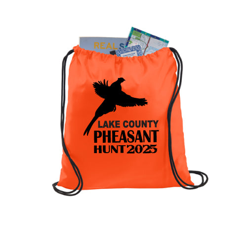 Lake County Jr Pheasant Hunt 2025 Clinch Sack Orange