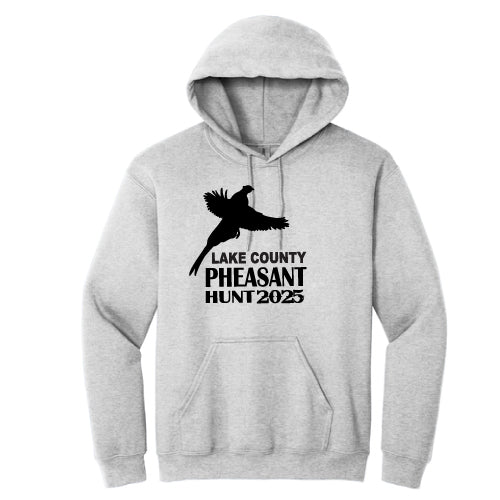Lake County Pheasant Hunt Hoodie ash