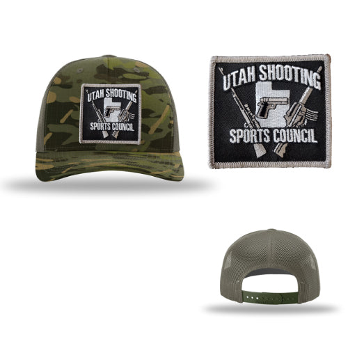 USSC Structured Cap Trucker r112pt Green Loden