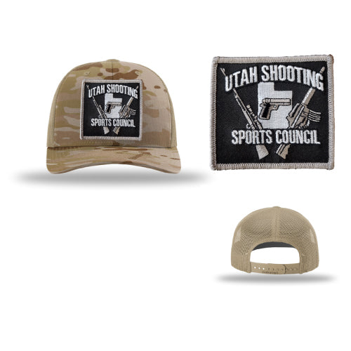 USSC Structured Cap Tacticl Trucker r112pt Kaiki Tan