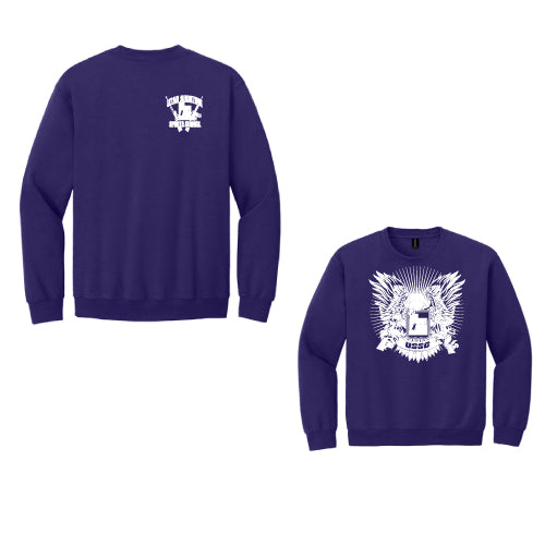 USSC Crew Sweat Shirt  8oz LC Full Front Purple